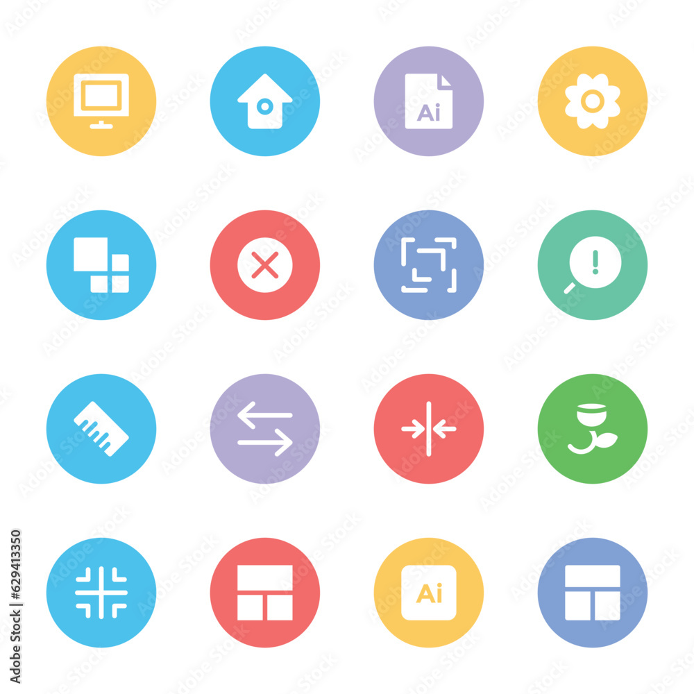 Collection of Graphic Tools Bold Line Icons
Collection of Graphic Tools Bold Line Icons