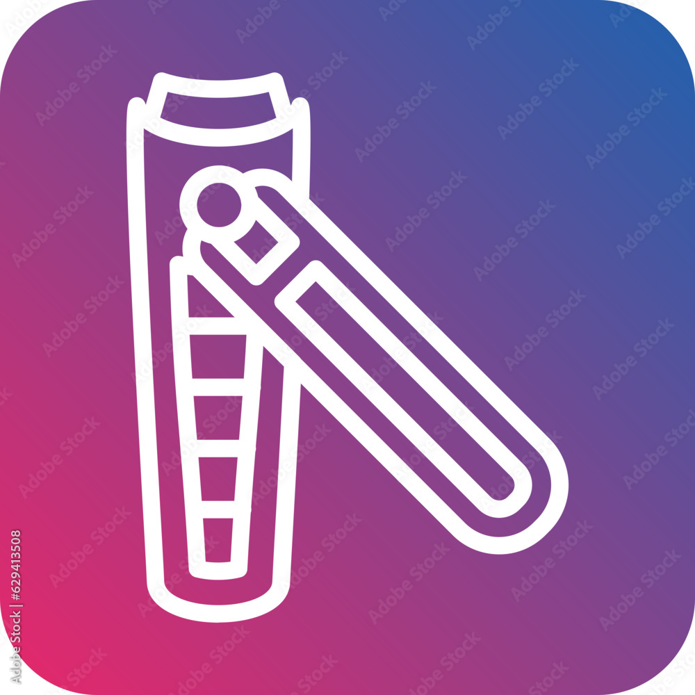 Vector Design Nail Clipper Icon Style Vector Design Nail Clipper Icon Style