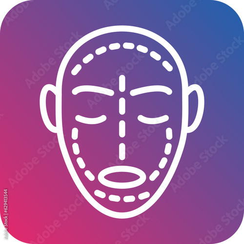 Vector Design Cosmetic Surgery Icon Style