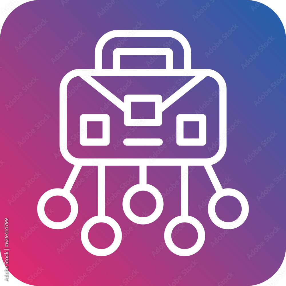 Vector Design Business Networking Icon Style Vector Design Business Networking Icon Style