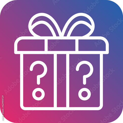 Vector Design Mystery Item Icon Style