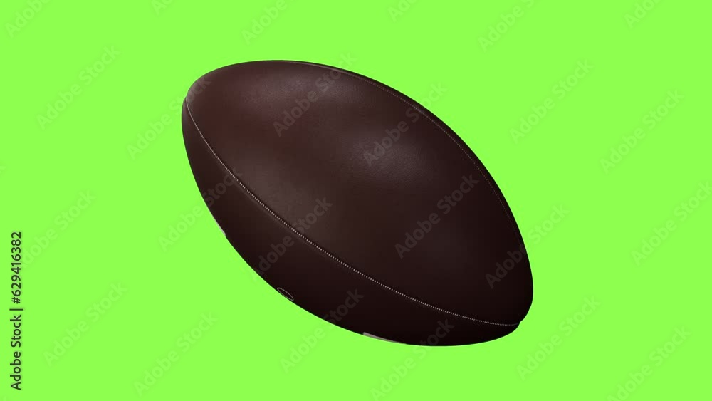 NFL ball on green