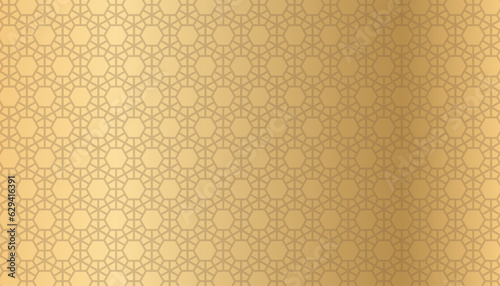 Golden pattern background. Golden background with a seamless pattern for your design. Modern pattern background
