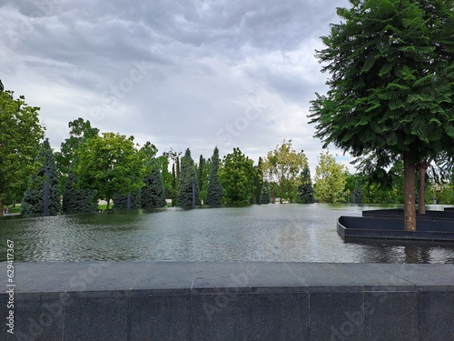 Park Krasnodar russia summer landscape photo