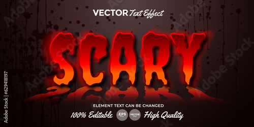 Scary Text Effect