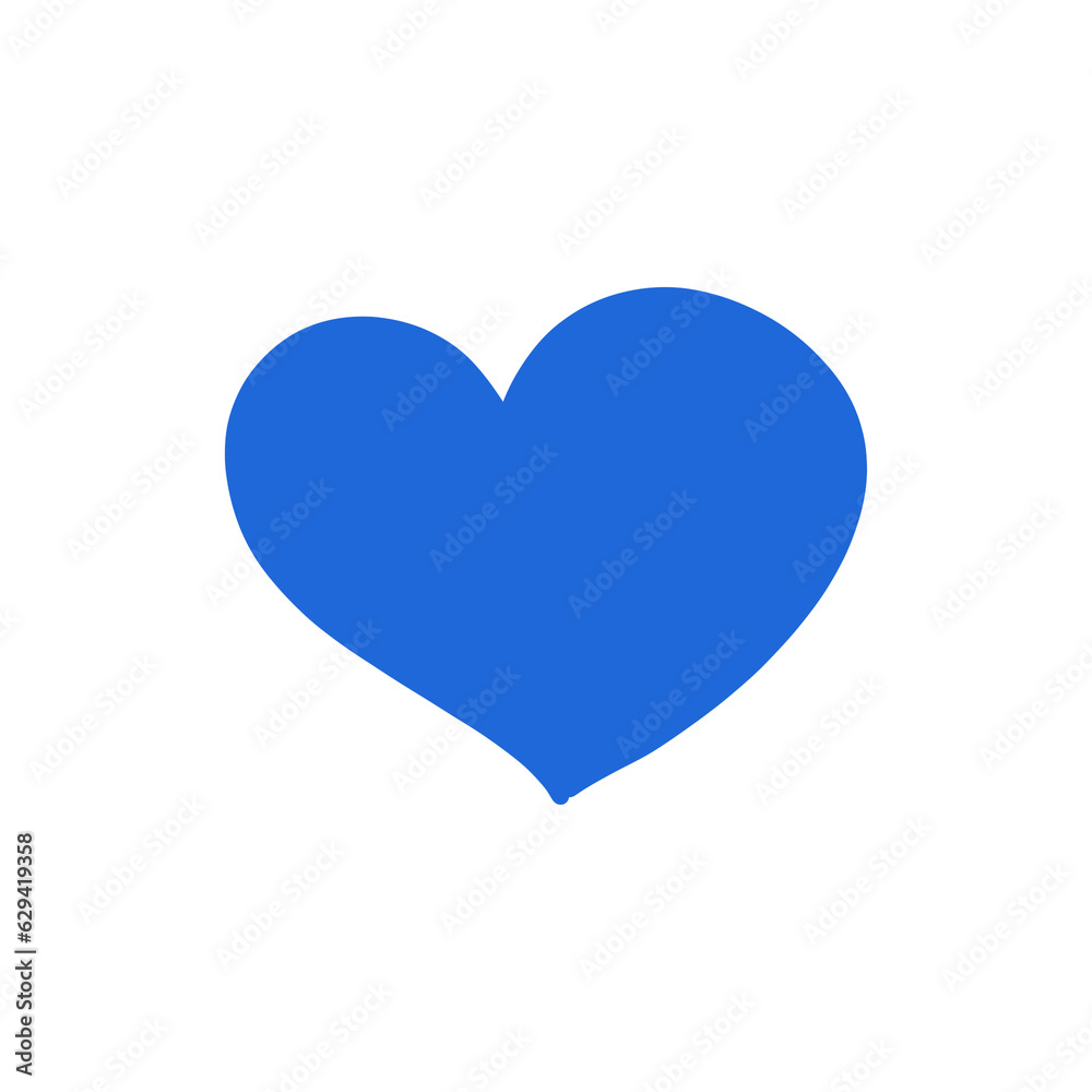 blue heart