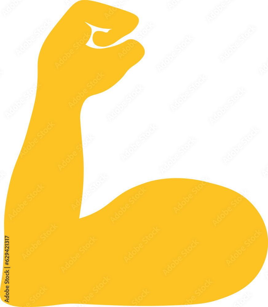 Body muscle arm. Muscle arm icon. Body muscle arm. Muscle arm icon.