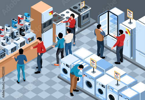 Household Appliances Store Composition