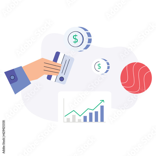 Finance Goals Finance 2D Color Illustrations