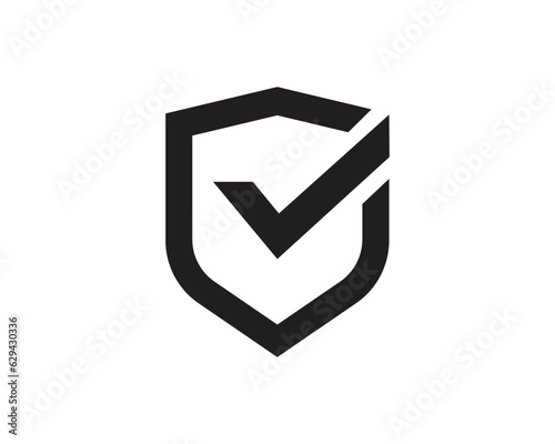 Free Download Shield vector icon isolated on white background - GFXLoad