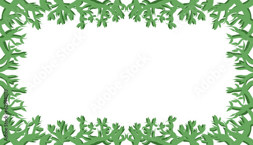 Background illustration of a natural theme that contains green elements. Perfect for wallpapers, backgrounds, banners, magazine covers and others with nature and natural themes.