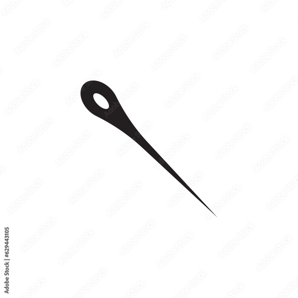 needle icon vector