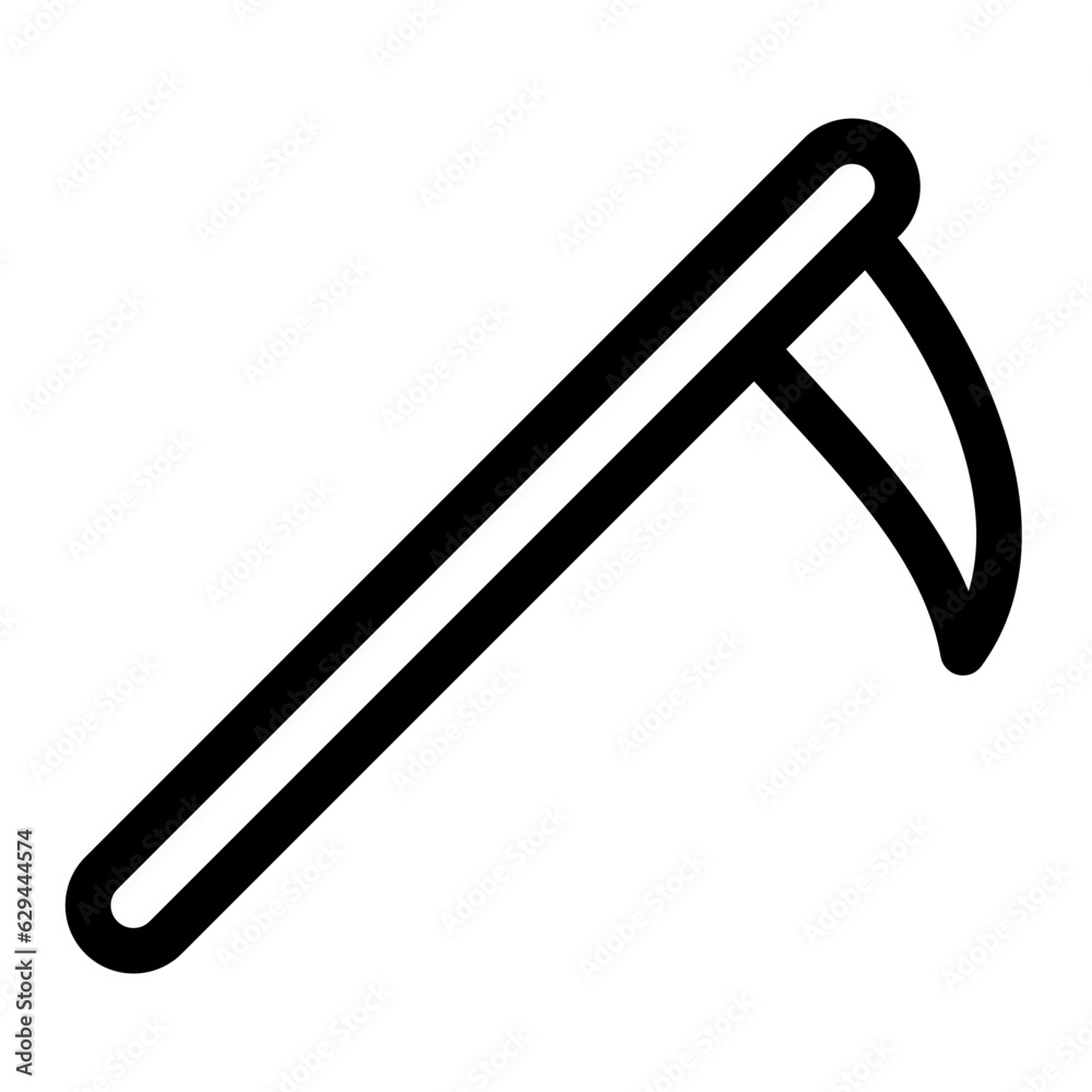 sickle line icon