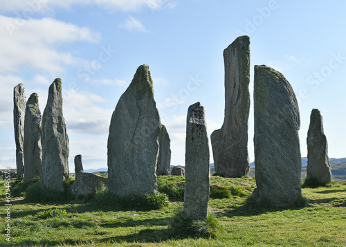 The standing stones of Callanish, Isle of Lewis, Scotland