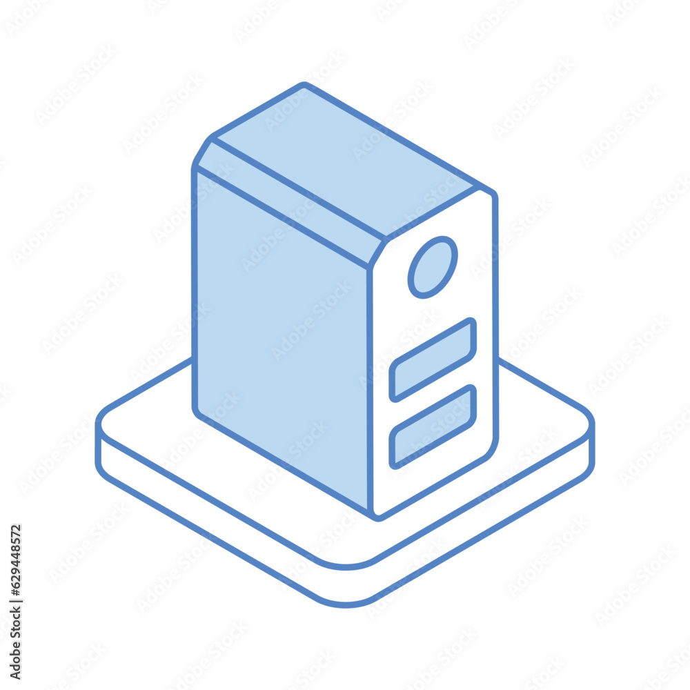 Cpu icon, vector stock illustration. Cpu icon, vector stock illustration.