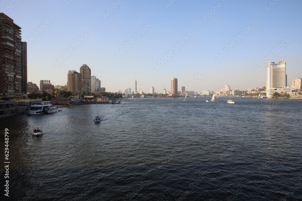 Fototapeta premium The Nile from University Bridge
