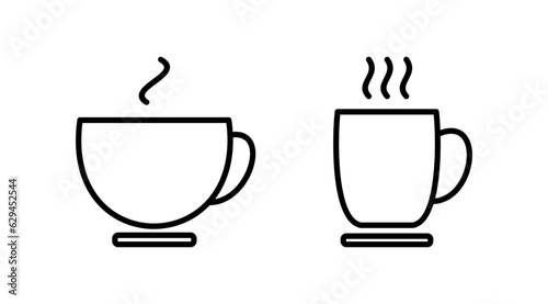 Cup coffee icon vector. coffee cup icon. mug