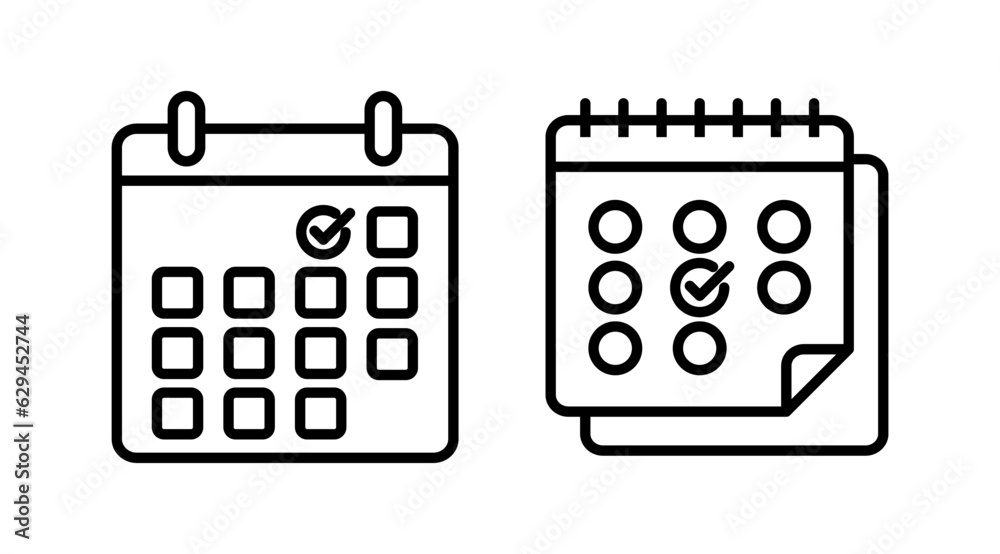 calendar icon vector. Calender symbol calendar icon vector. Calender symbol