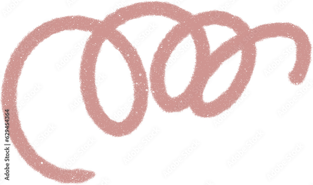 Abstract Scribble Line Illustration Abstract Scribble Line Illustration