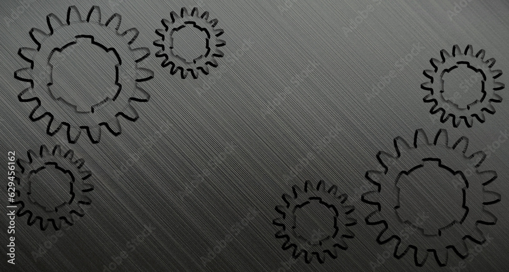 background with gears