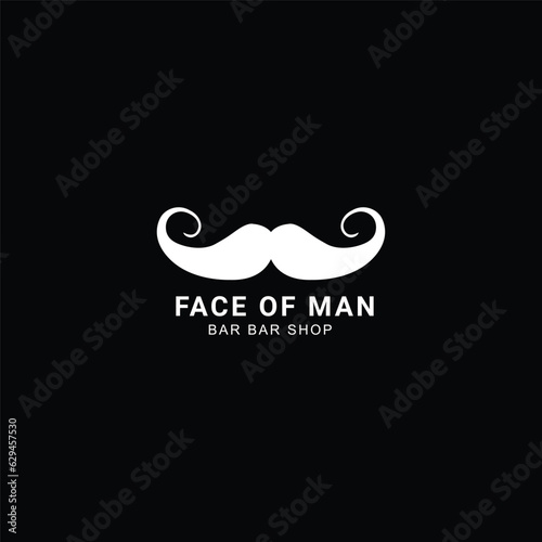 Hairdressing saloon icon with barber pole