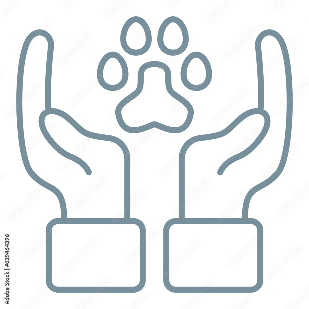 Obraz premium Animal Care Icon