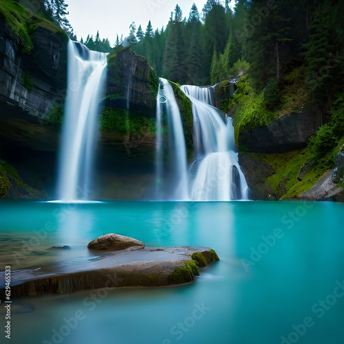 Stunning 4K Waterfall Wallpaper: Nature's Majestic Cascade