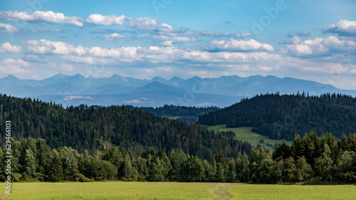 Fototapeta Naklejka Na Ścianę i Meble -  Babia Góra żółty szlak