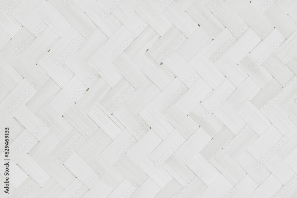 Old white bamboo weave texture background, pattern of woven rattan mat in vintage style. Old white bamboo weave texture background, pattern of woven rattan mat in vintage style.