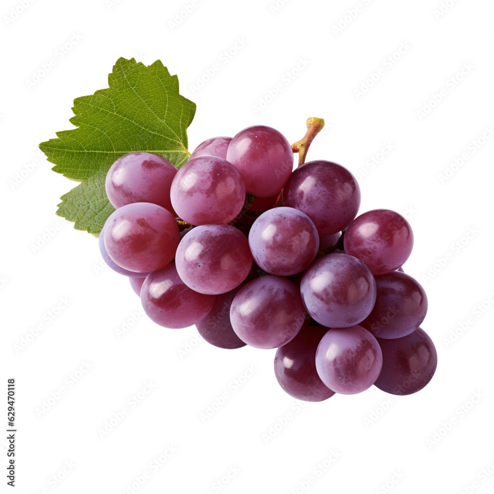 Fototapeta premium grape white background