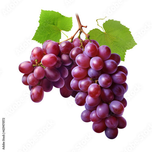 grape white background