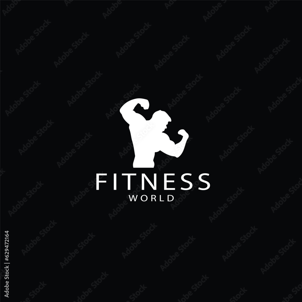 Muscular man, rippling athlete, sprinter, hero. Vector silhouette Muscular man, rippling athlete, sprinter, hero. Vector silhouette