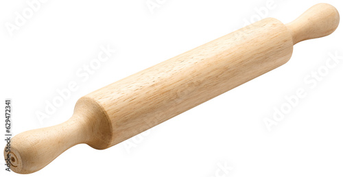 Photos Wooden rolling pin isolated
