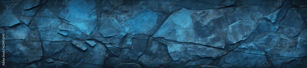 Obraz premium Blue Stone Texture Background