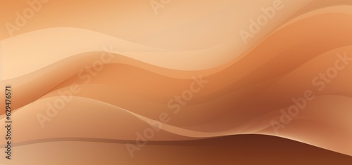 abstract orange background with waves © Veronika