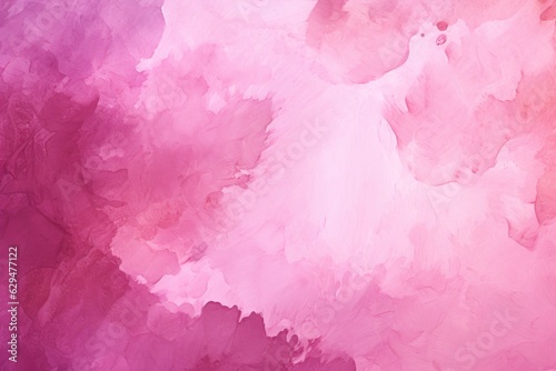 a rose pink color watercolor texture background. Generative Ai