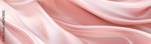 pink silk background. Generative Ai