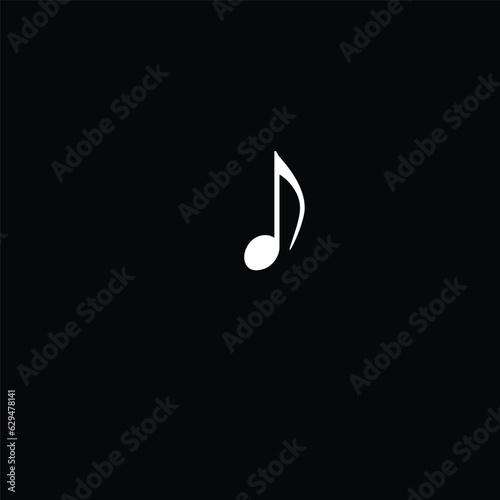 Apple music icons set. Music streaming service