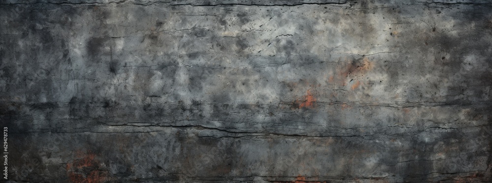 Obraz premium textured surface, a wall with various shades of gray, black and brown. The surface has cracks or signs of wear, giving it an antique or weathered appearance.
