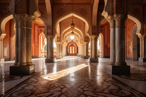 Welcome to Serenity: The Majestic Entrance of the Mosque