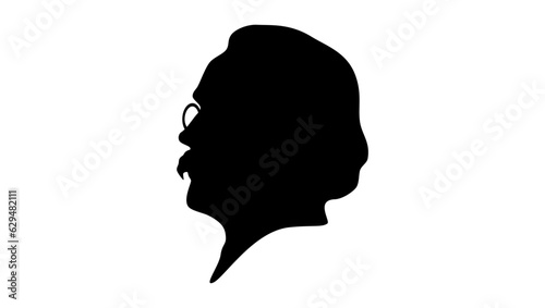 Sir Joseph John Thomson silhouette