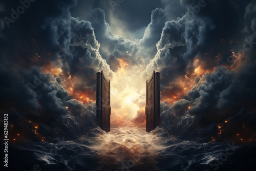 Divine Dichotomy: Exploring Doorways to Heaven and Hell