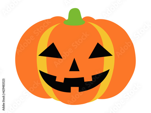 ハロウィンのかぼちゃのベクターイラスト