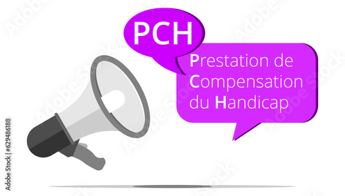 Mégaphone PCH - Prestation de Compensation du Handicap