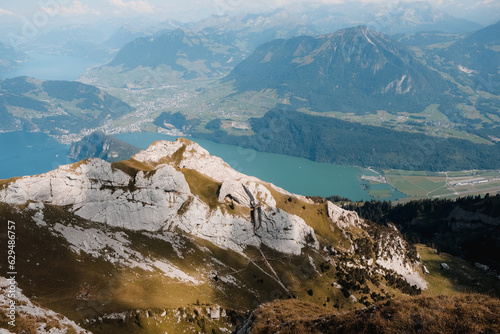 swiss mountains in the mountains