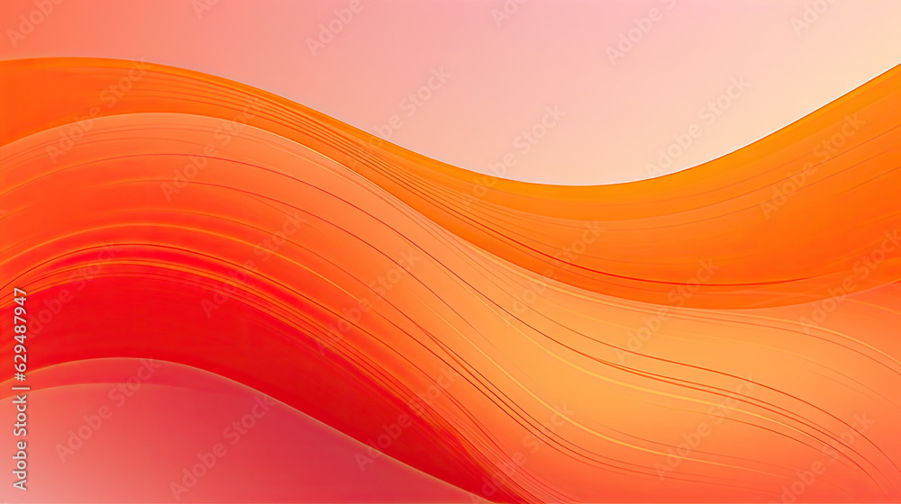 Fototapeta premium orange curve background