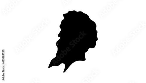 Xenophanes silhouette