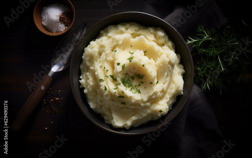Fotótapéta freshly mashed potatoes
