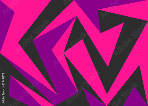 Abstract background with colorful triangular and geometric pattern