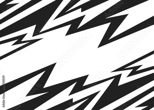 Abstract background with reflective lightning arrow pattern and with some copy space area